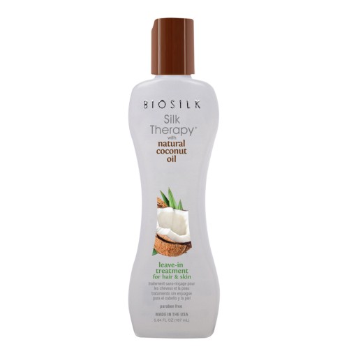 BIOSILK COCONUT OIL LEAVE-IN TREATMENT 167ml